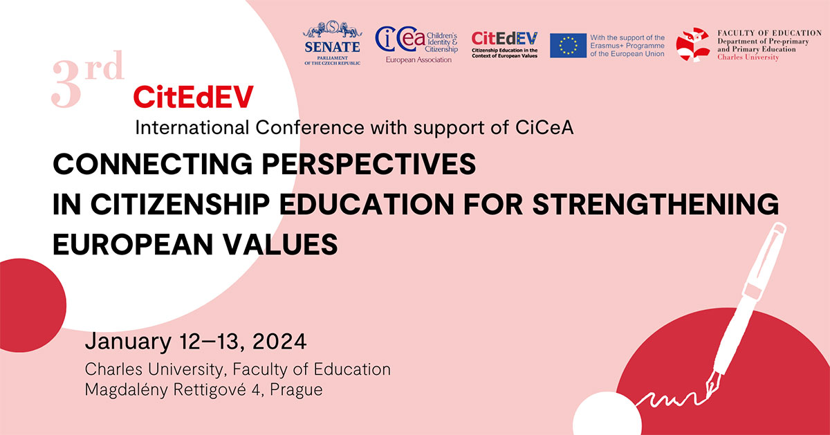 3rd CitEdEV International Conference with support of CiCeA, Prague 2024